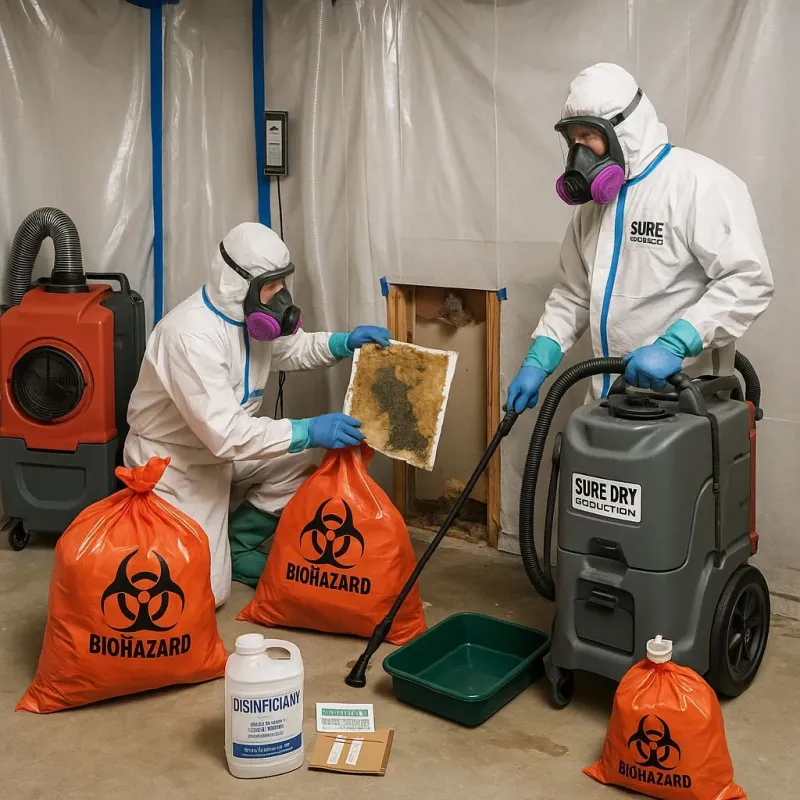 Contaminated Water Handling Protocols process in Winchester, MO