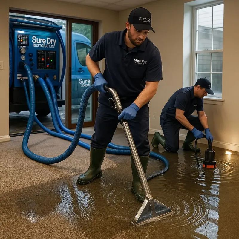 Water Extraction and Removal process in Winchester, MO